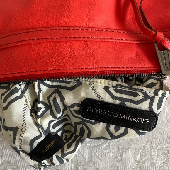 Rebecca Minkoff coral red mini MAC crossbody bag - Picture 8 of 8